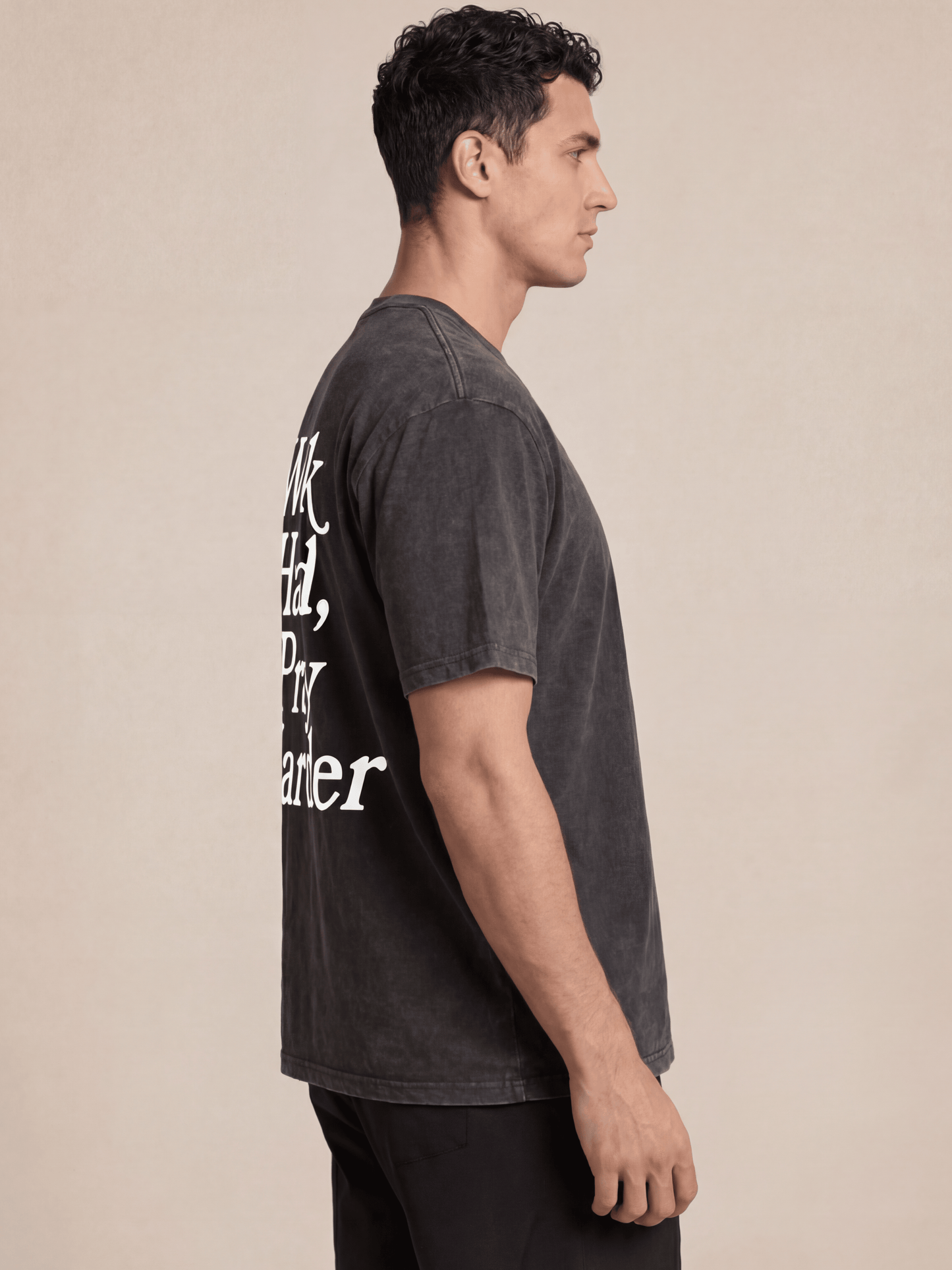 Work Hard, Pray Harder Oversized Tee