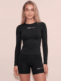 VZN 2.0 Womens Long Sleeve Compression Black
