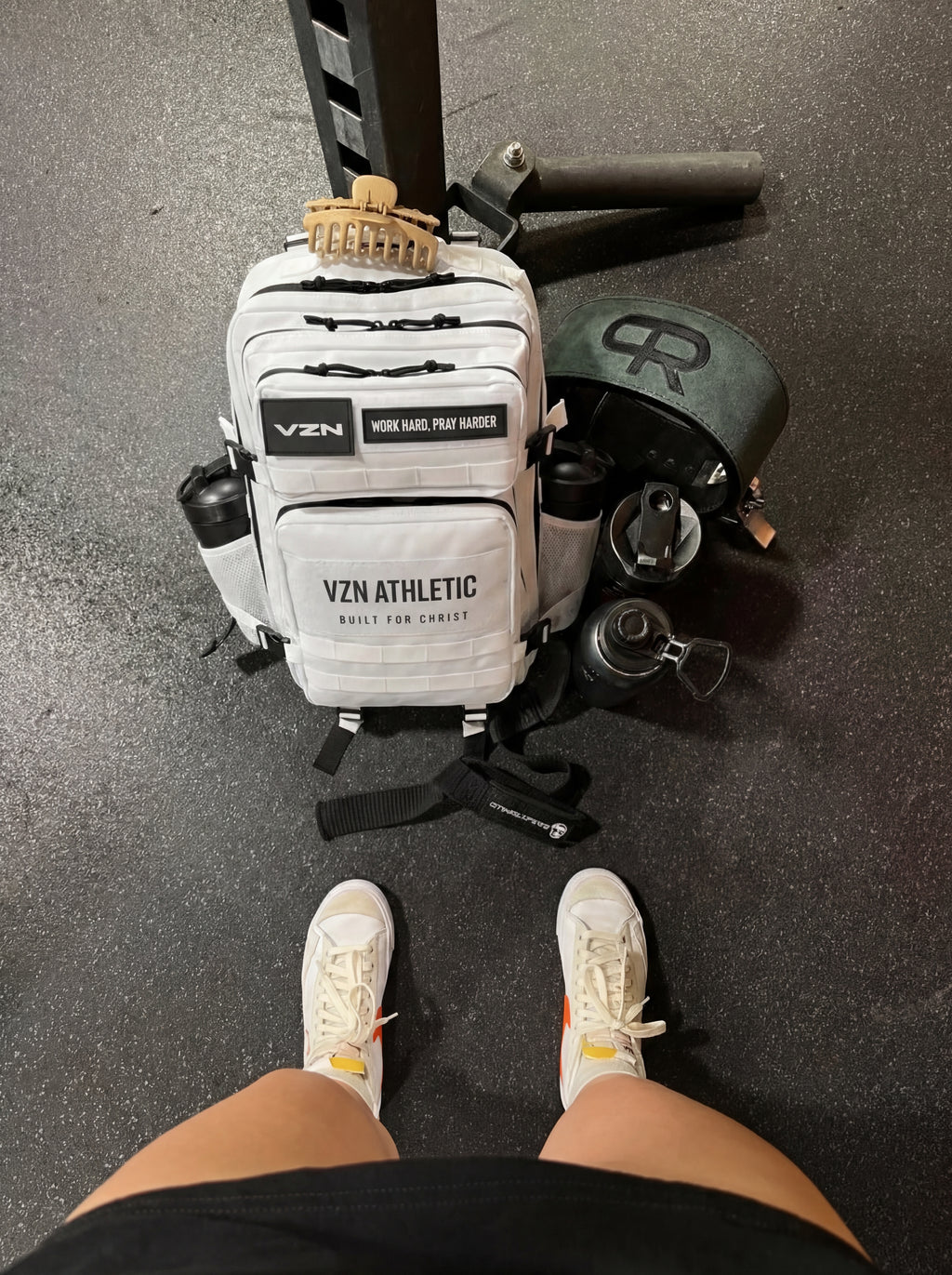 White VZN Backpack