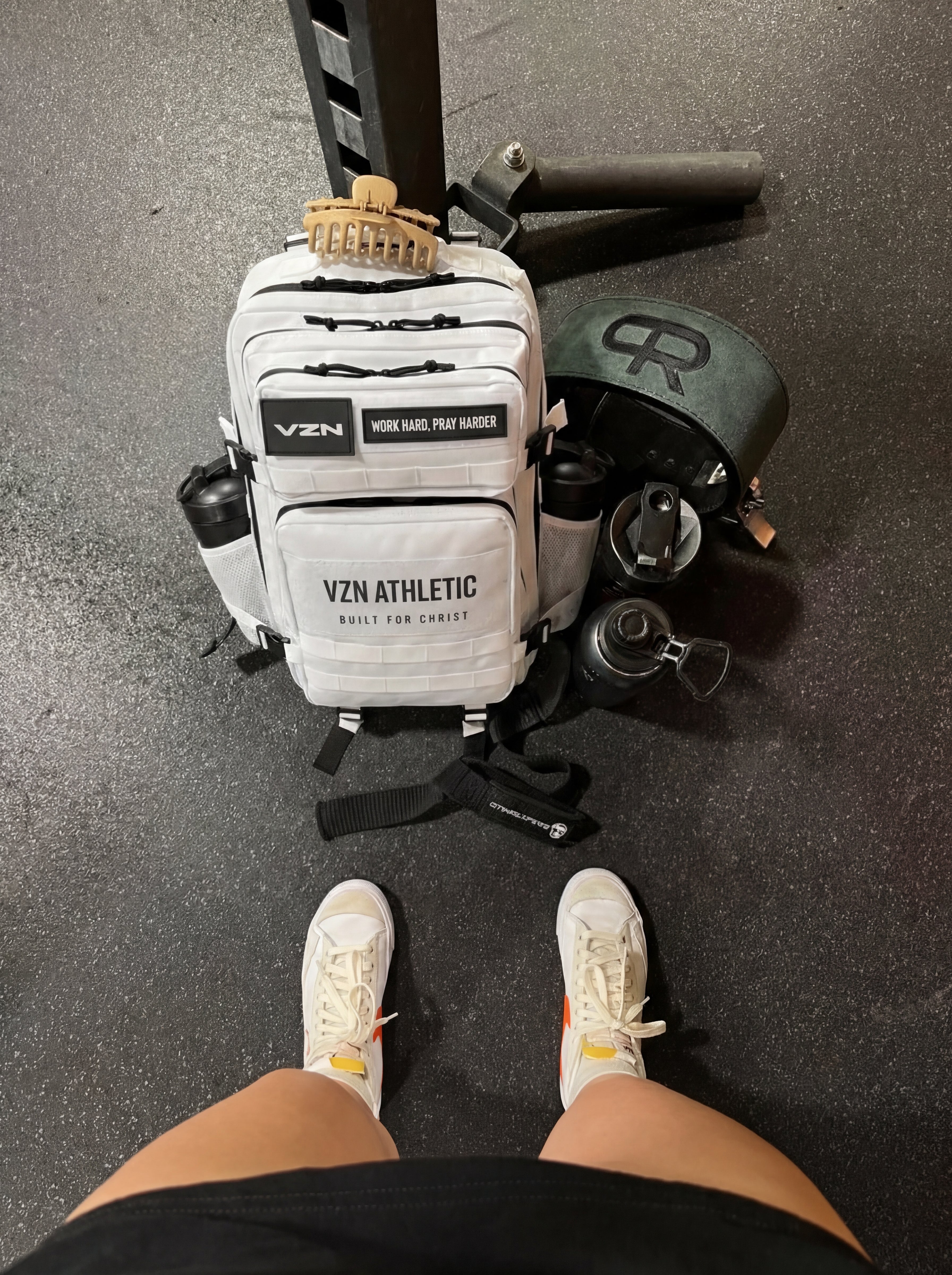 White VZN Backpack