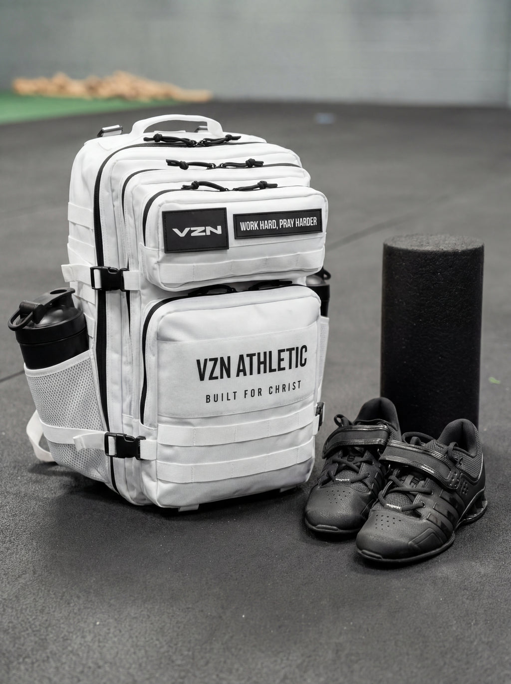 White VZN Backpack