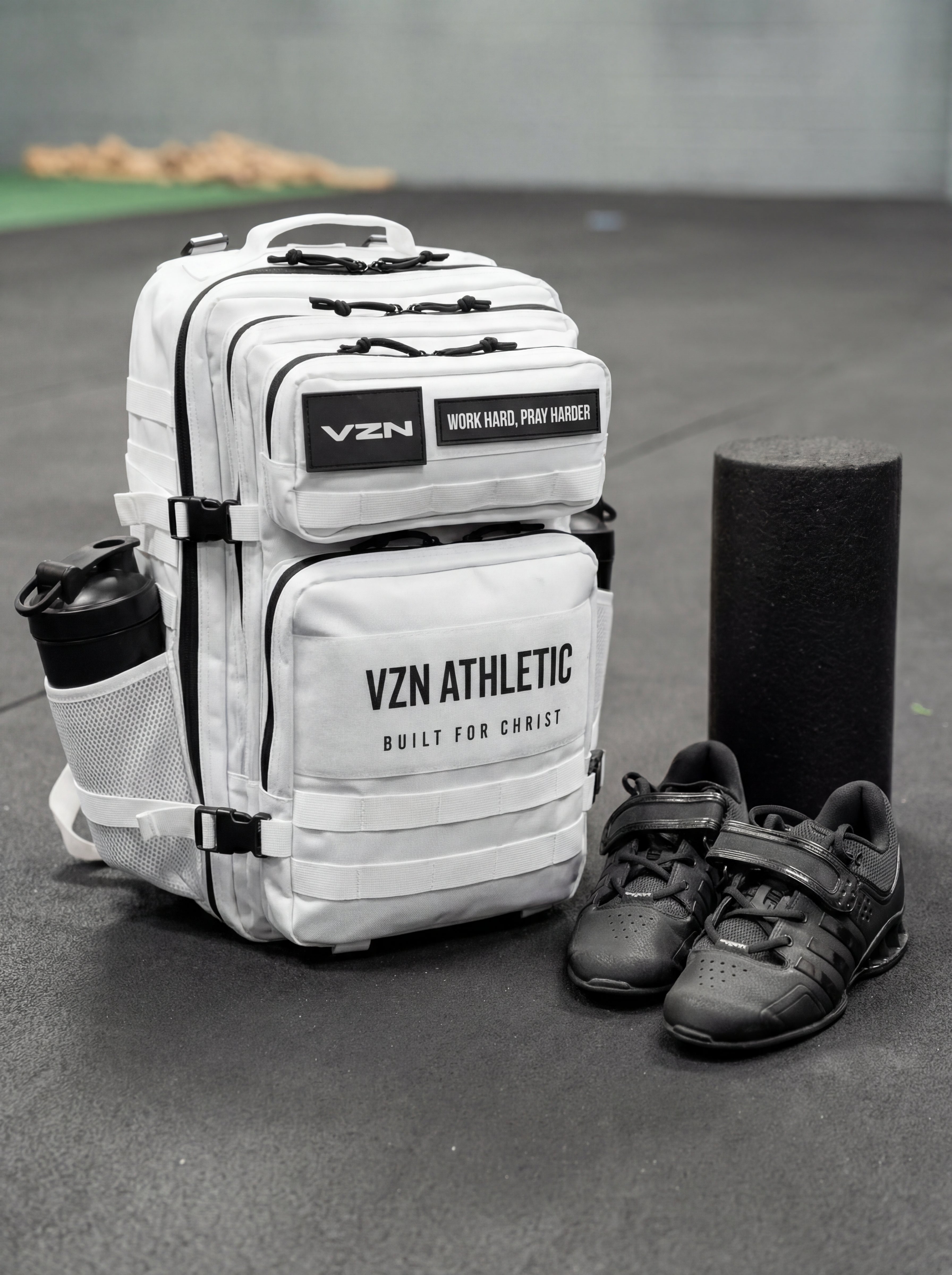 White VZN Backpack
