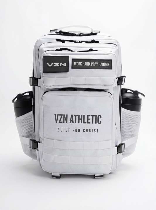 White VZN Backpack