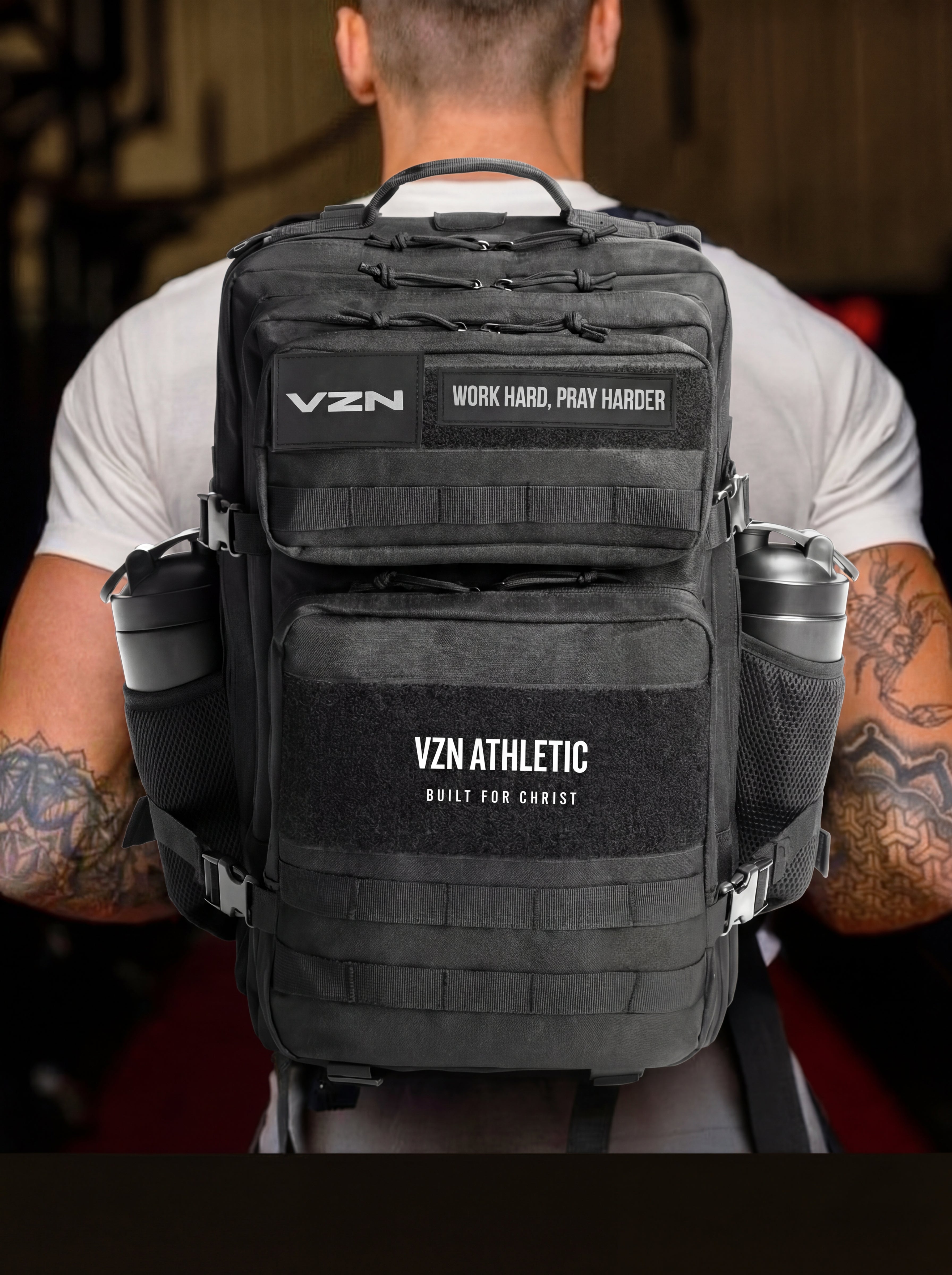 Black VZN Backpack